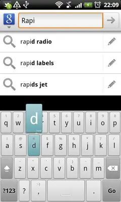 Rapid android App screenshot 2