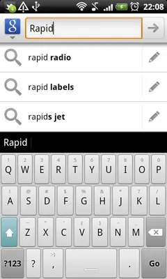 Rapid android App screenshot 3